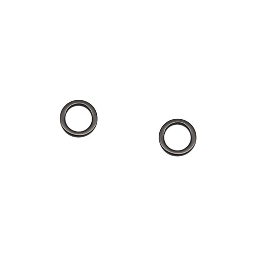 Flat wire circle inner diameter 14.5mm metal ring zinc alloy die-cast ring luggage accessories clothing metal accessories