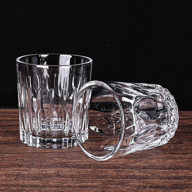 Bar tazas de cerveza clásicas KTV licores con hielo tazas de whisky fondo grueso un sorbo de taza de vino