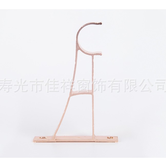 方格单A厂家批发单铝合金罗马杆支架窗帘单杆悬挂式极简现代简约