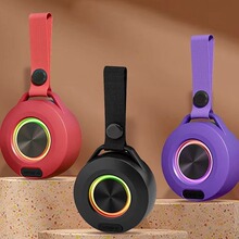 跨境迷你蓝牙小音响骑行登山无线低音炮户外防水便携礼品吊坠音箱