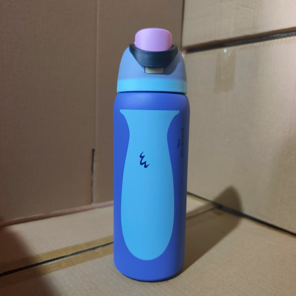 Vaso Aislado de Acero Inoxidable 304 Estilo Owala de Amazon con Asa, Botella de Agua Deportiva, Vaso de Doble Uso, Vaso para Agua, Regalo