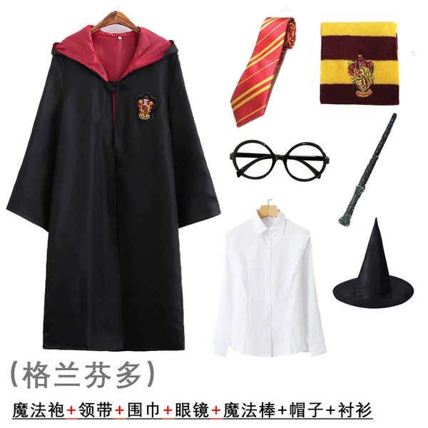 Magic tie, scarf, glasses, magic wand, shirt, hat