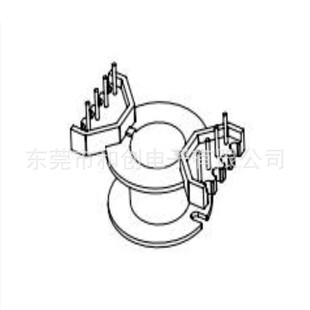 RM10 transformer skeleton RM10 high frequency transformer vertical 4+4 pin RM10 transformer skeleton