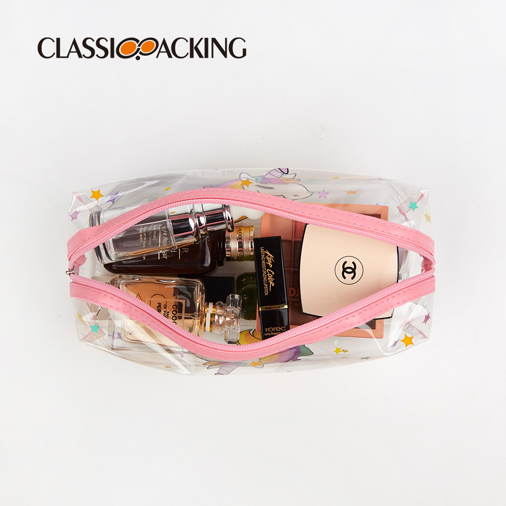 Suministro directo de fábrica material de PVC caja de lápiz patrón de dibujos animados estudiante de la escuela primaria papelería bolsa de almacenamiento simple bolsa de almacenamiento