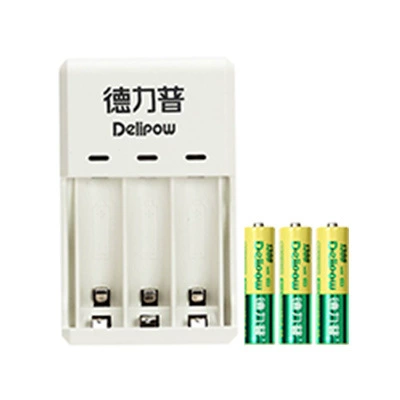 Delip rechargeable battery No. 5 Hibrid akkumulyator batareyaları - 3-slot-charger-no5-1300mah-section-3