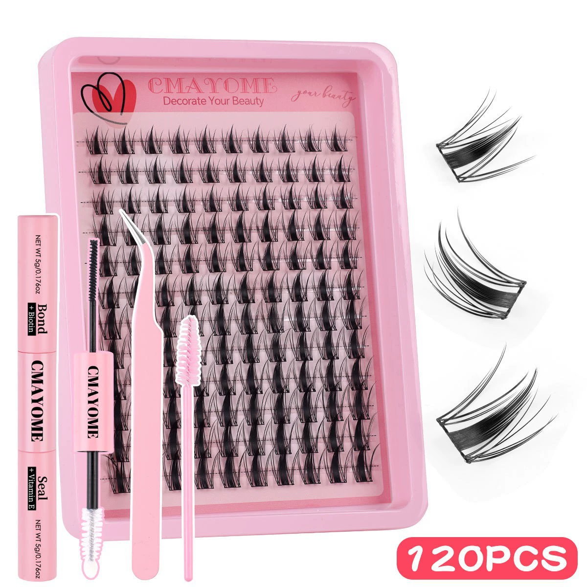(Cross-border trading), dense false eyelashes, set for eyelashes, Amazon, DIY