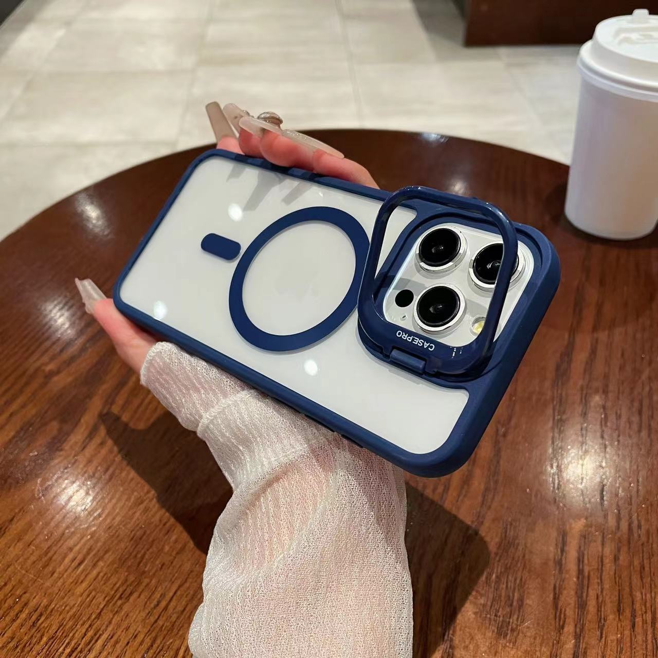 사파이어 블루 + 자기 흡입