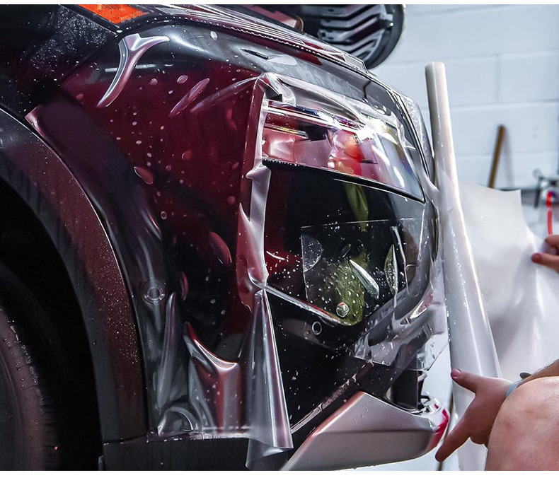 Ppf Invisible Car Wrap German Covestro Tpu Full Car Paint Protection Film Transparent Car Anti-Scratch Film for the Entire Vehicle