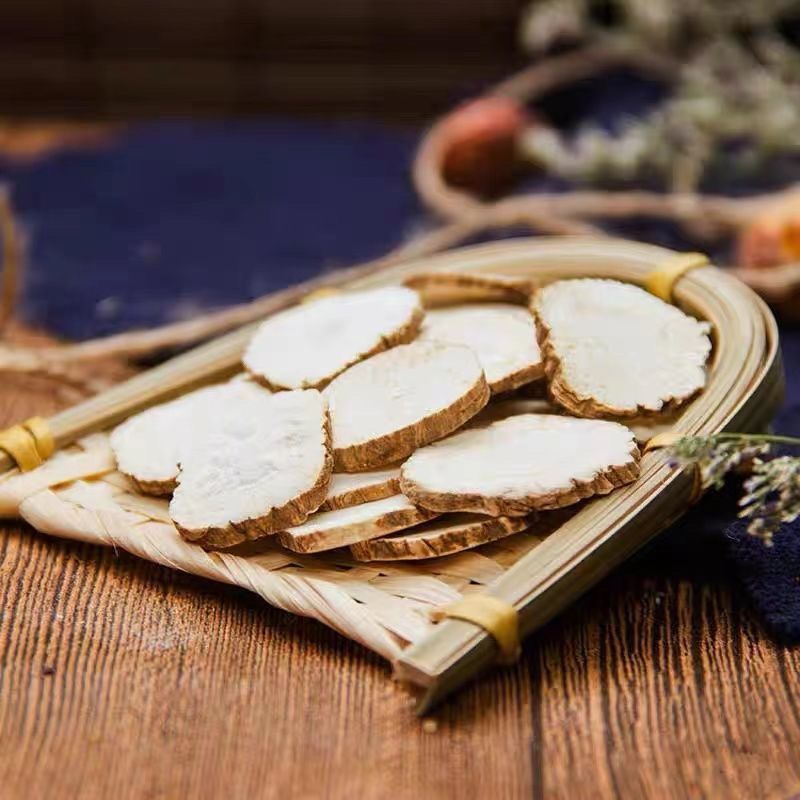 Dried Angelica Dahurica Root Slices Bai Zhi 500g Culinary Spice and TCM Herb in use