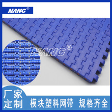 洗碗机网带模块平格网链厂家 塑料平格网链 平格型模组网带供应商