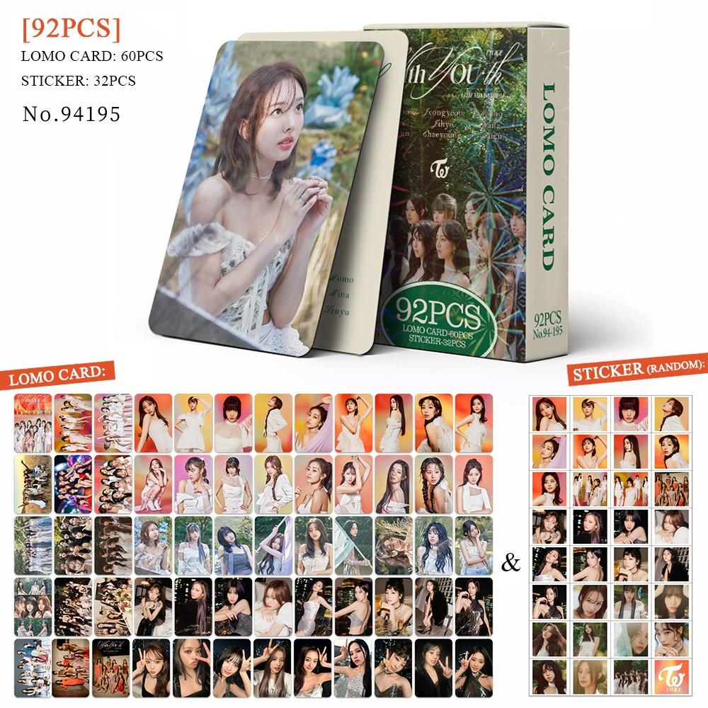 Spot 92 LOMO карта общий альбом TWICE 13-й мини-спецвыпуск с вами-тур вокруг фотокарточка