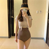 Special Offer Conjoined Swimsuit Two piece set ins Tie Paige Cover the belly Show thin student conservative hot spring on vacation Swimwear