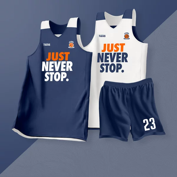 Double-Sided Digitally Printed Basketball Uniform Suit for Men and Women, Summer Quick-Drying and Breathable New Style Reversible Jersey with Printing