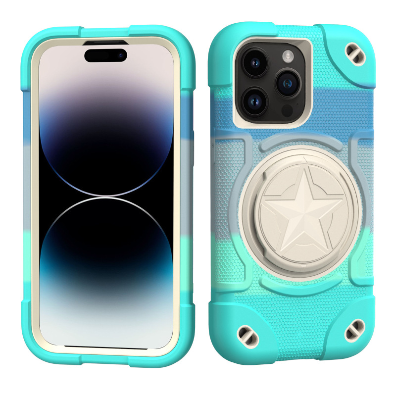 アップルiphone14promax三防携帯ケースシリコン防打13pro保護カバー11スタンドケースを適用|undefined