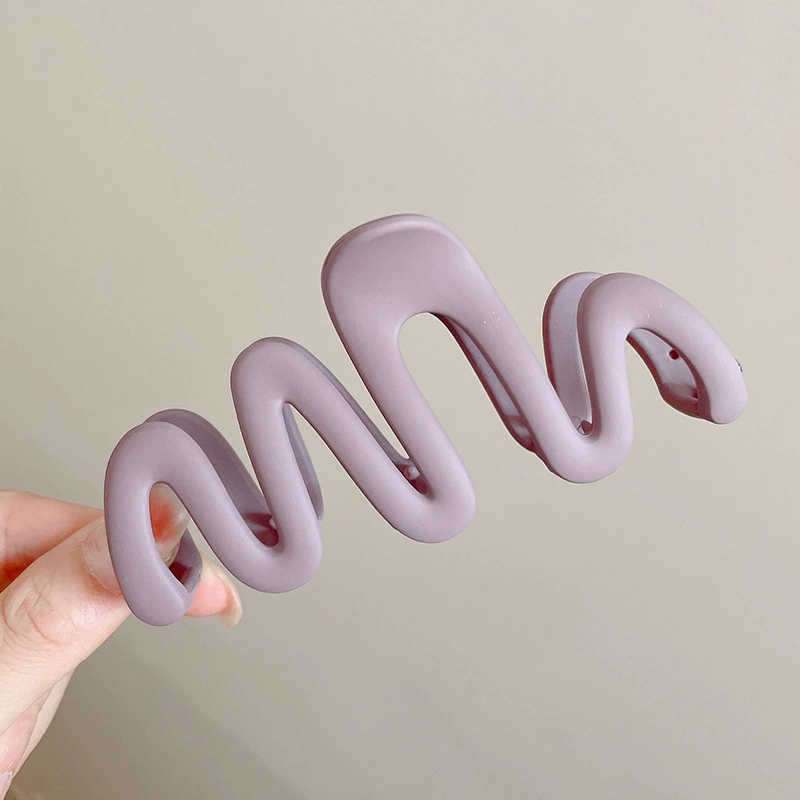 Аcrylic Crab Hair Clip, французский стиль зажим для волос, assorted colors, размеры 4–15 см