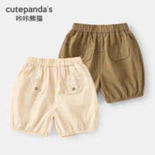 婴儿衣服休闲韩版灯笼短裤夏装男童女宝宝童装儿童薄款裤子Y8764