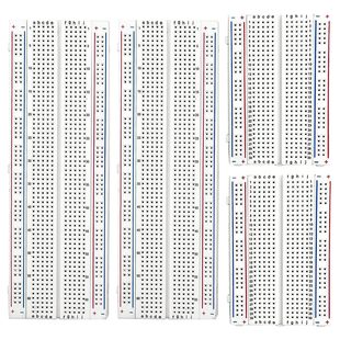 Mcigicm Circuit Board, 2 830-Point and 2 400-Point Solderless Breadboards for Anti-Soldering