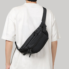 ins新款男女潮牌运动简约单肩包休闲日系腰包胸包街头斜挎小背包