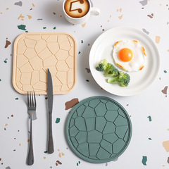 Cross-border new anti-scalding insulated table mats, kitchen thickened dinner plate mats, dish mats, coffee table anti-slip insulated coasters