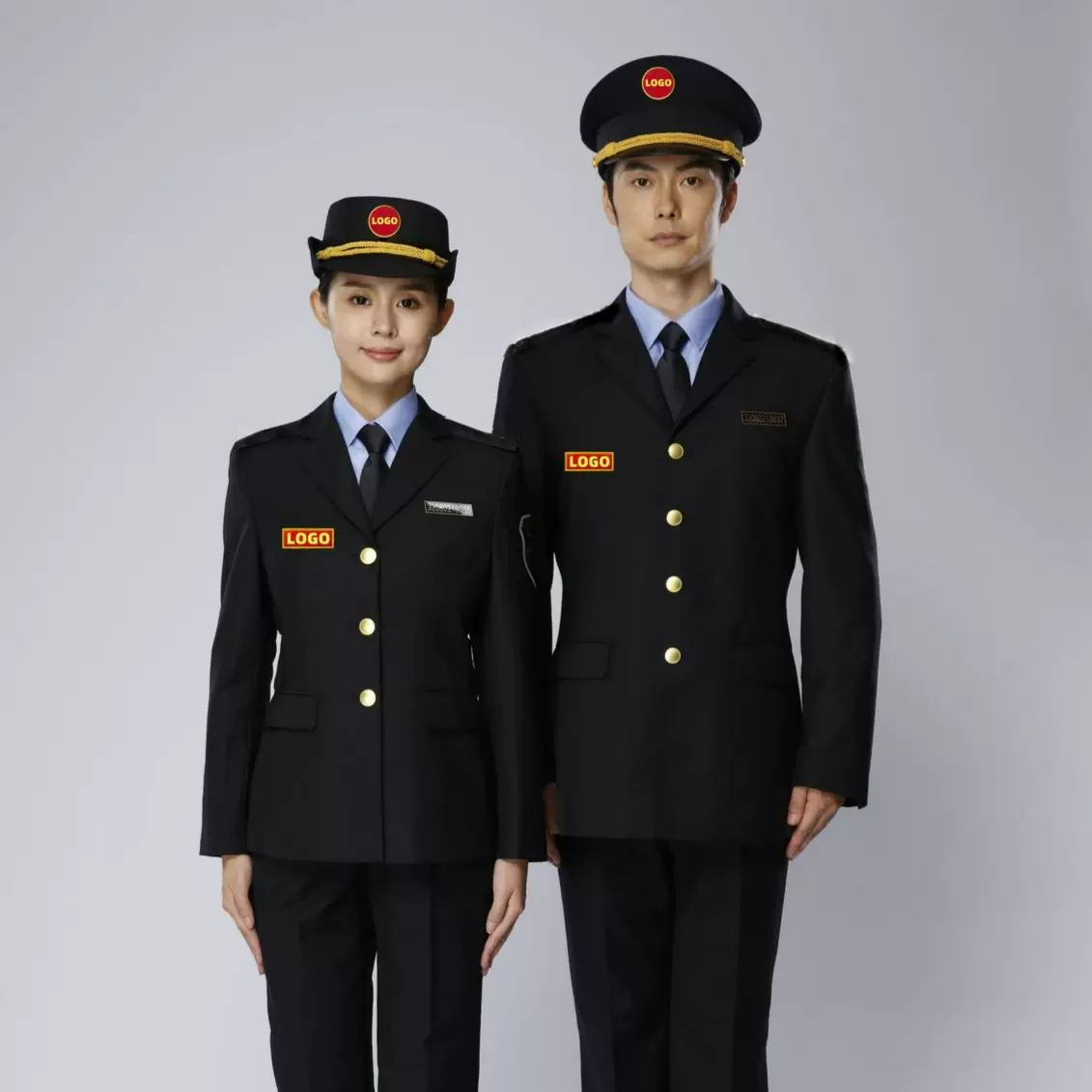 新综合春秋常服外套现货职业制服保安服工作服正装工装定制批发