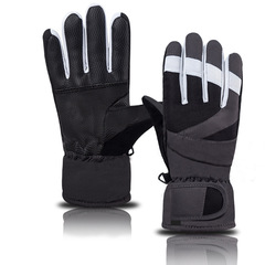 Children's winter gloves, new fall/winter outdoor windproof and waterproof gloves with extra lining and thickness, cartoon-style warm student gloves