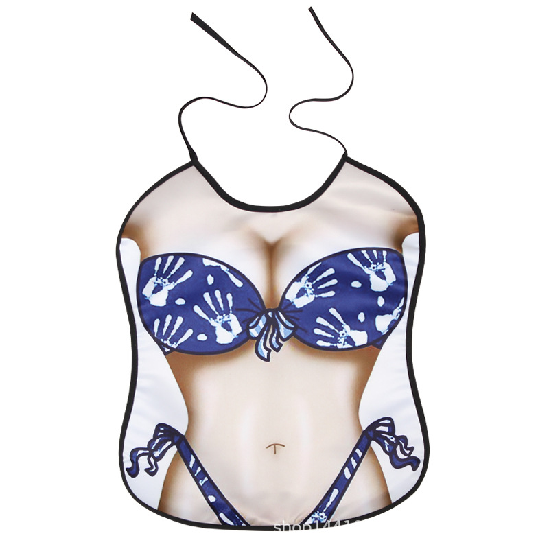 Fabricante en stock suministro adulto babero personalidad creativa divertido Reunión Anual partido spoof props olla caliente tienda invitado