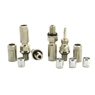 Oil disc brake Avid oil pipe joint set, Olive head, five-wire caliper connector straight-through type