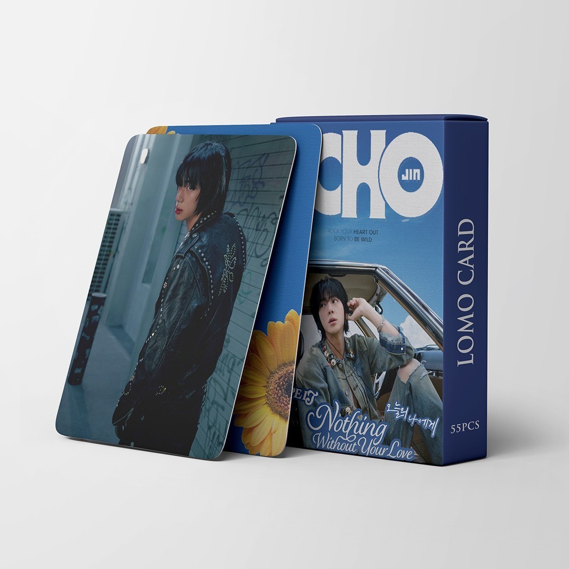 Cadena total, una gran cantidad de stock, 55 hojas de tinta BT SK IVE ATEEZ KPOP, estrellas coreanas alrededor de LOMO