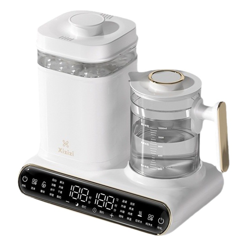 Desinfección de biberón para bebés secado máquina todo en uno calentador de leche para bebés dos en uno olla de temperatura constante inteligente para bebés hogar