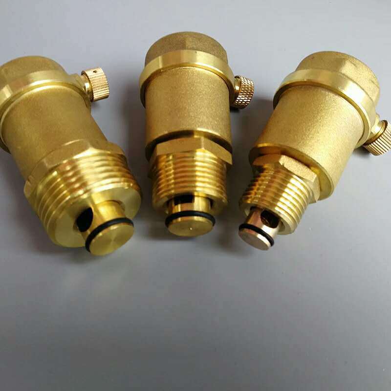 黄铜自动排气阀 横排单向丝扣自动排气阀 放气阀 黄铜排气阀