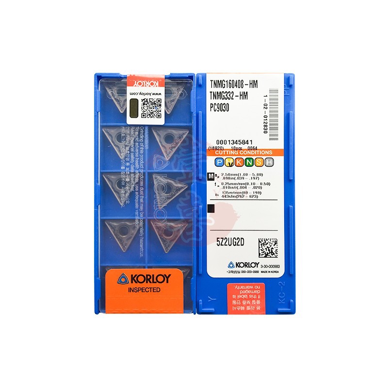韩国克洛伊数控刀片正品TNMG160408-HM/HS/GS PC9030
