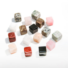 跨境彩色威士忌冰酒石方形玉石多彩速冻冰块家用天然冰粒酒吧专用