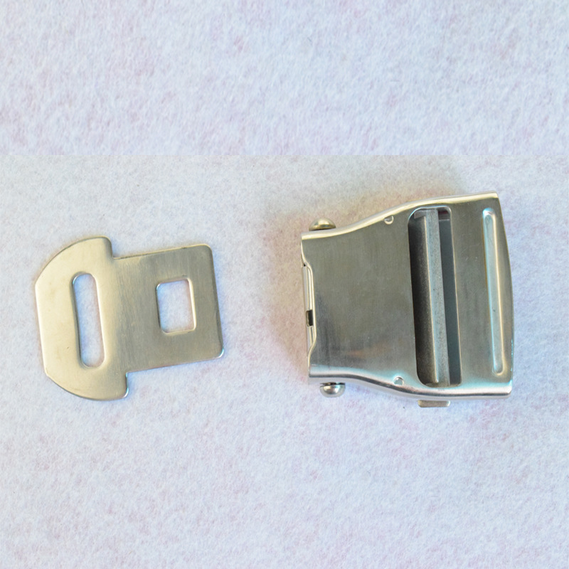 Stainless Steel Aircraft Two-Point Safety Belt, Bus, Passenger Car, Aviation Amusement Equipment, Two-Point Waist Safety Belt