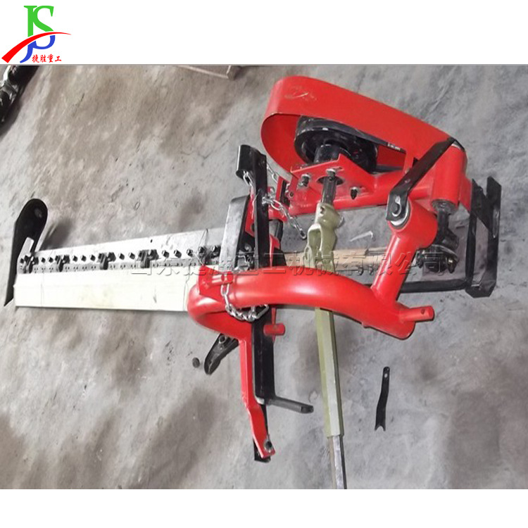 圆管往复式割草机 后置三点悬挂式除草机 35马力山地牧草收割机