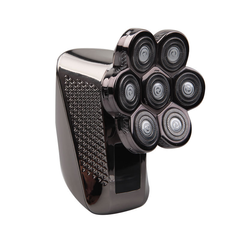 Afeitadora eléctrica de 7 cuchillas, cuerpo completo, pantalla digital, fábrica al por mayor