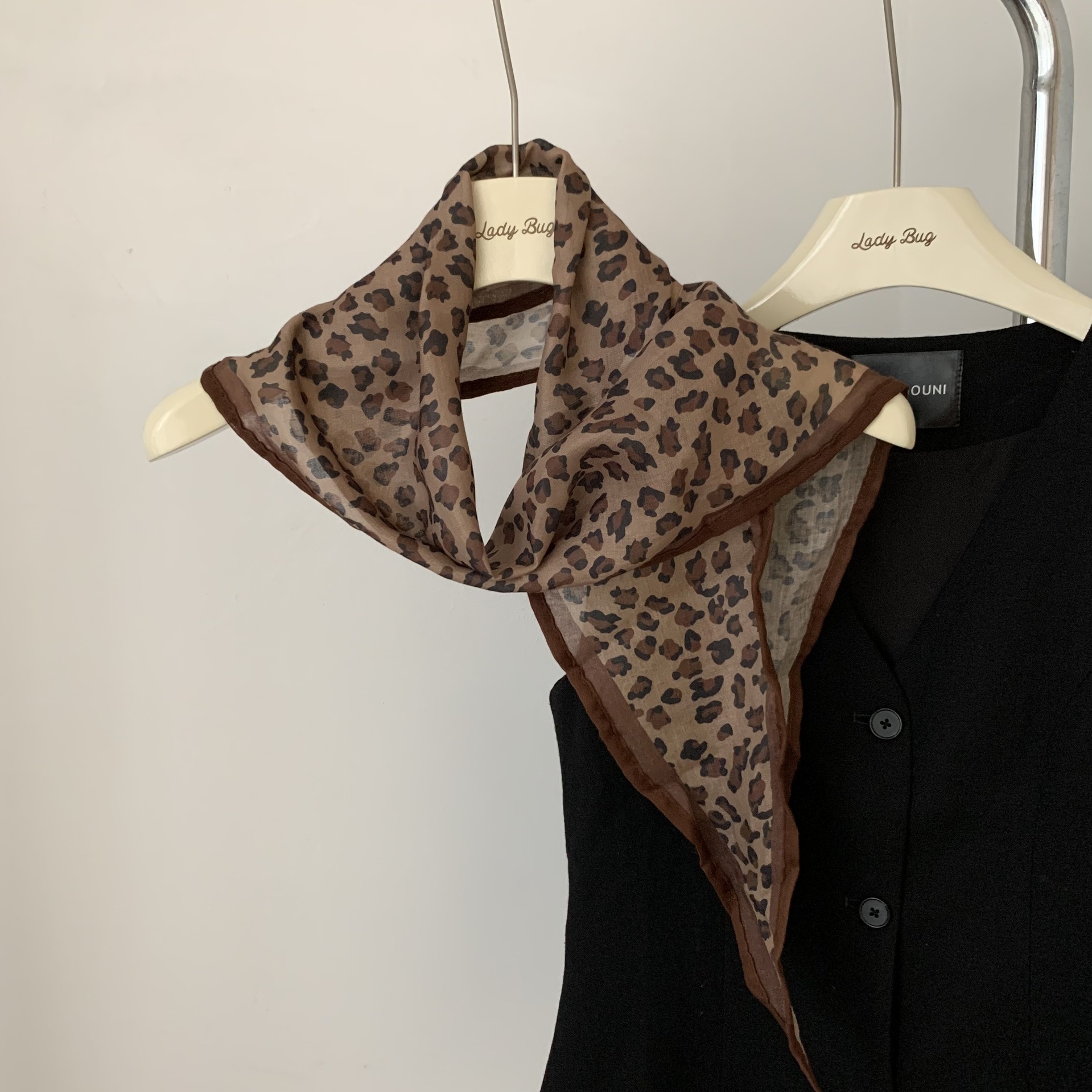 SKU-14 카라멜 레오파드 프린트