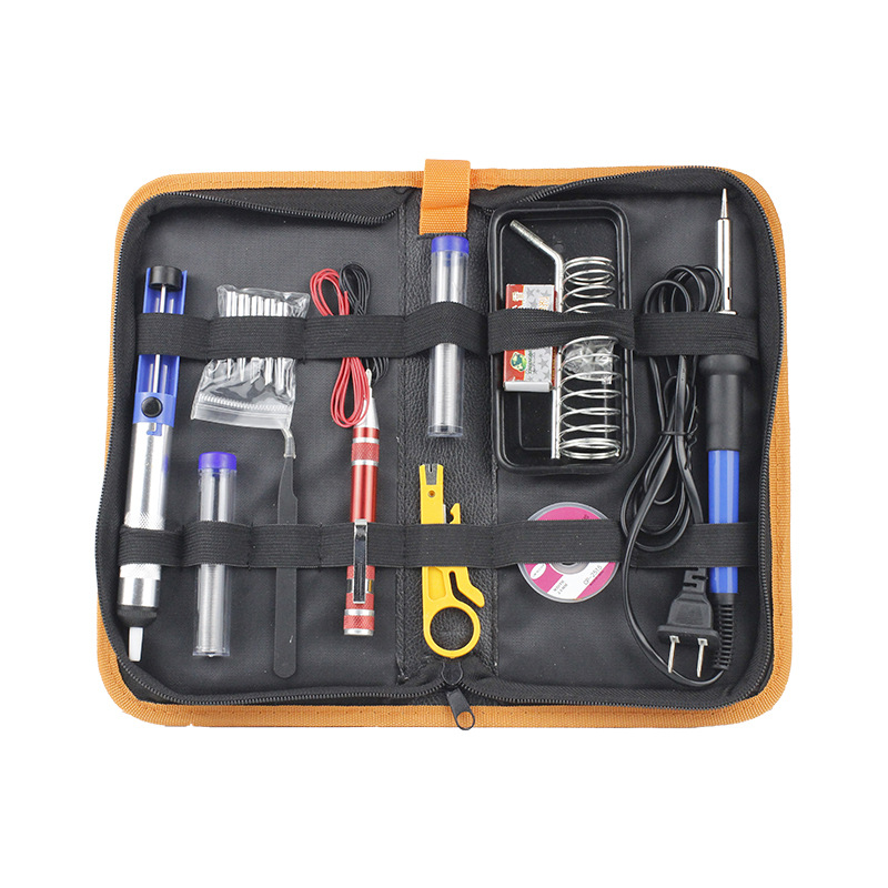 Traje de hierro de soldadura eléctrica transfronteriza combinación de kit de herramientas industriales domésticas estándar europeo pluma calefacción interna soldador eléctrico para estudiantes