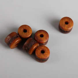 老料牦牛骨嘎巴啦散珠配件保真牛骨头珠子藏式佛珠diy复古