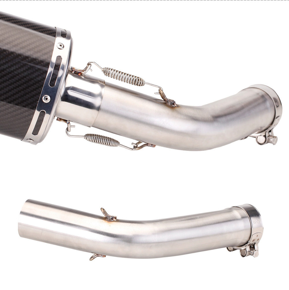 Applicable to Kawasaki beast Versys1000SE modified lightweight carbon fiber exhaust pipe set 2019-2021