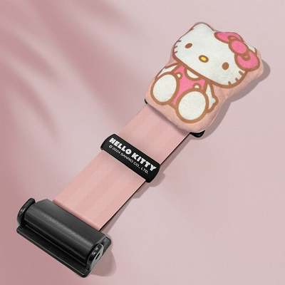 Seat belt shoulder pad Buckle Car Seat Belt - kt291-1-kitty-grapefruit-pink-safety-belt-holder-children-are-not-afraid-of-strangulation-when-riding-in-the-car