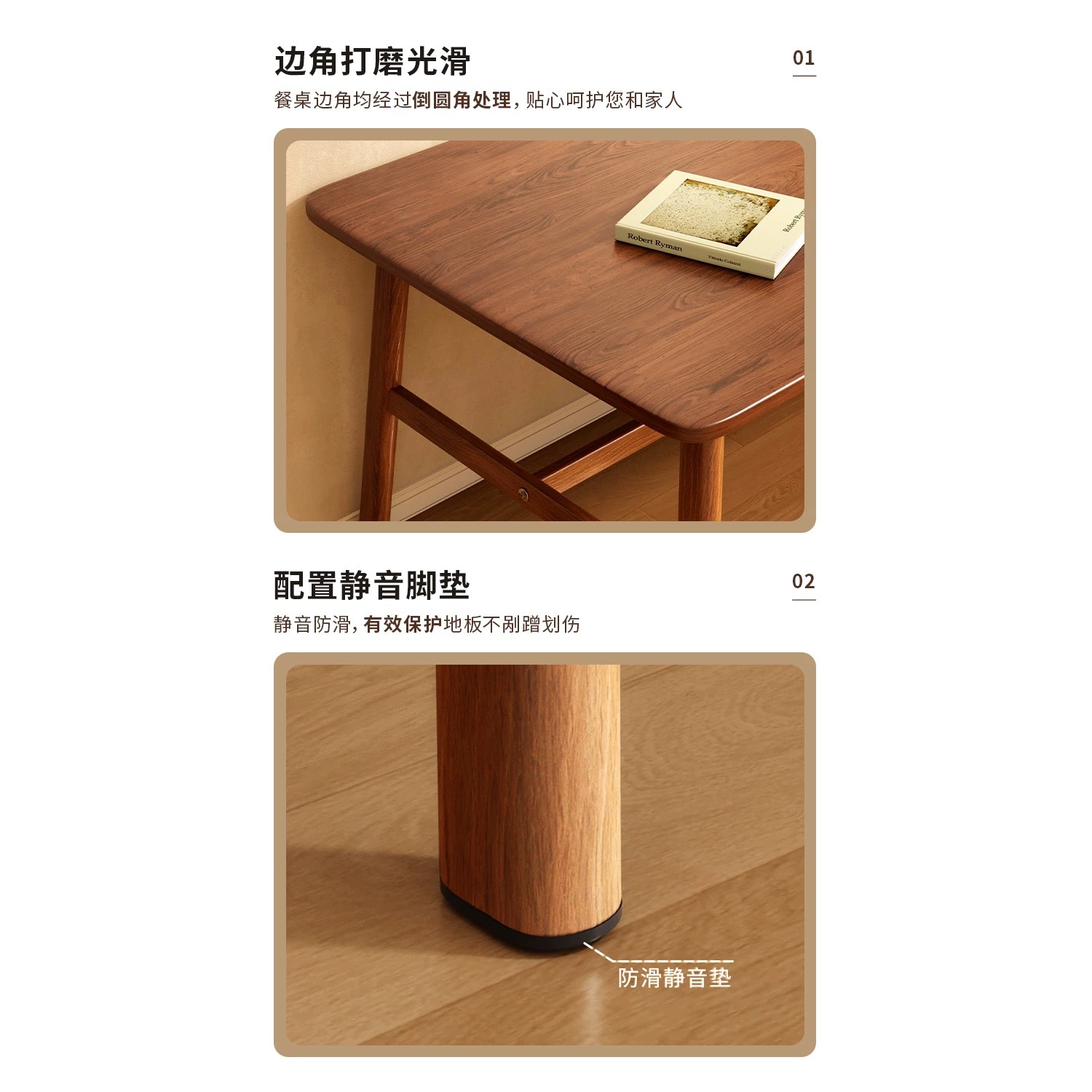 Escritorio para computadora, hogar pequeño, mesa de comedor rectangular simple moderna, mesa de trabajo multiusos, escritorio de estudio de dormitorio