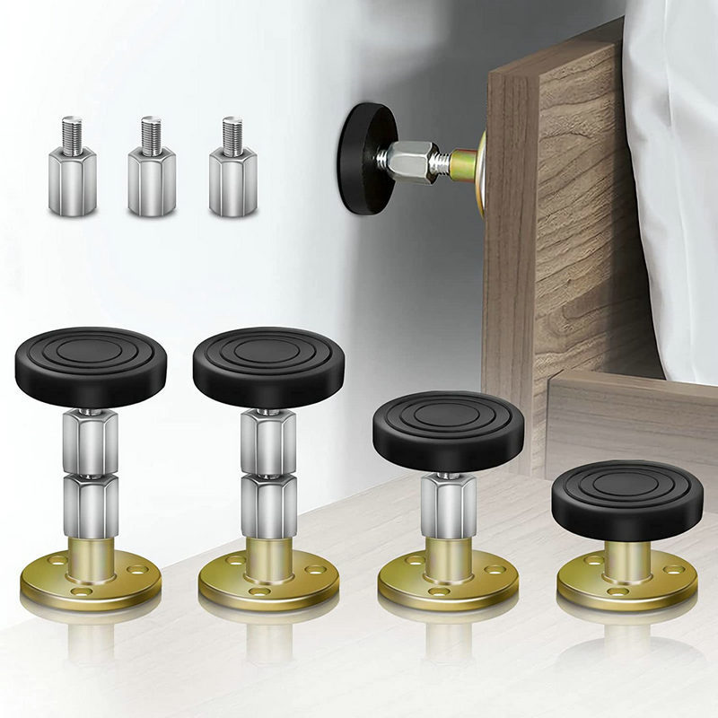 Adjustable Threaded Bedside Holder Stopper Self-Adhesive Telescopic Support Wall Stabilizer Anti-Sway Bed Frame Adjustable Threaded Bedside Holder Stopper Self-Adhesive Telescopic Support Wall Stabilizer Anti-Sway Bed Frame