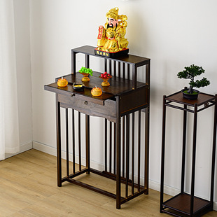 Wholesale Buddhist Altar New Chinese Style Standing Cabinet Offering Table Buddhist Altar Home Modern Style Multi-Layer Offering Table Incense Table to Worship Bodhisattva