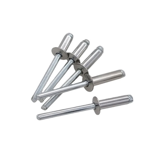 Factory price wholesale 304 stainless steel rivets GB12618 semi-steel round head blind rivets series M3-M5