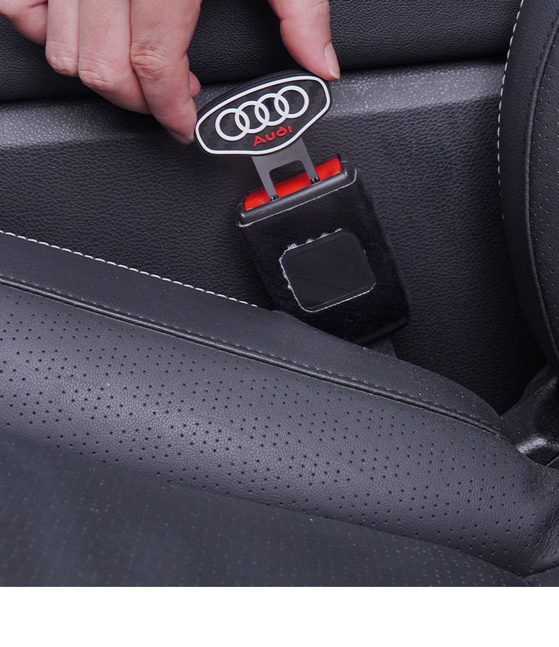 Suitable for Car Seat Silent Buckle Car Interior Modification Accessories Zinc Alloy Lock Silent Extender