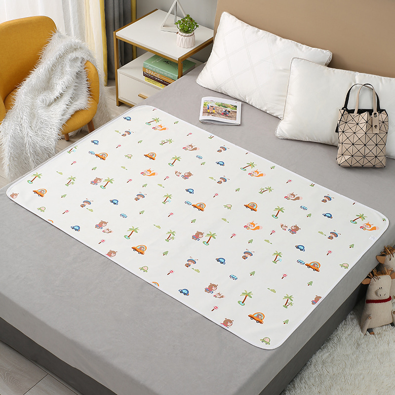 Venta al por mayor almohadilla de la tía almohadilla menstrual almohadilla del pañal del bebé delgada impermeable anti-fugas laterales colchón de cuidado del bebé almohadilla fisiológica