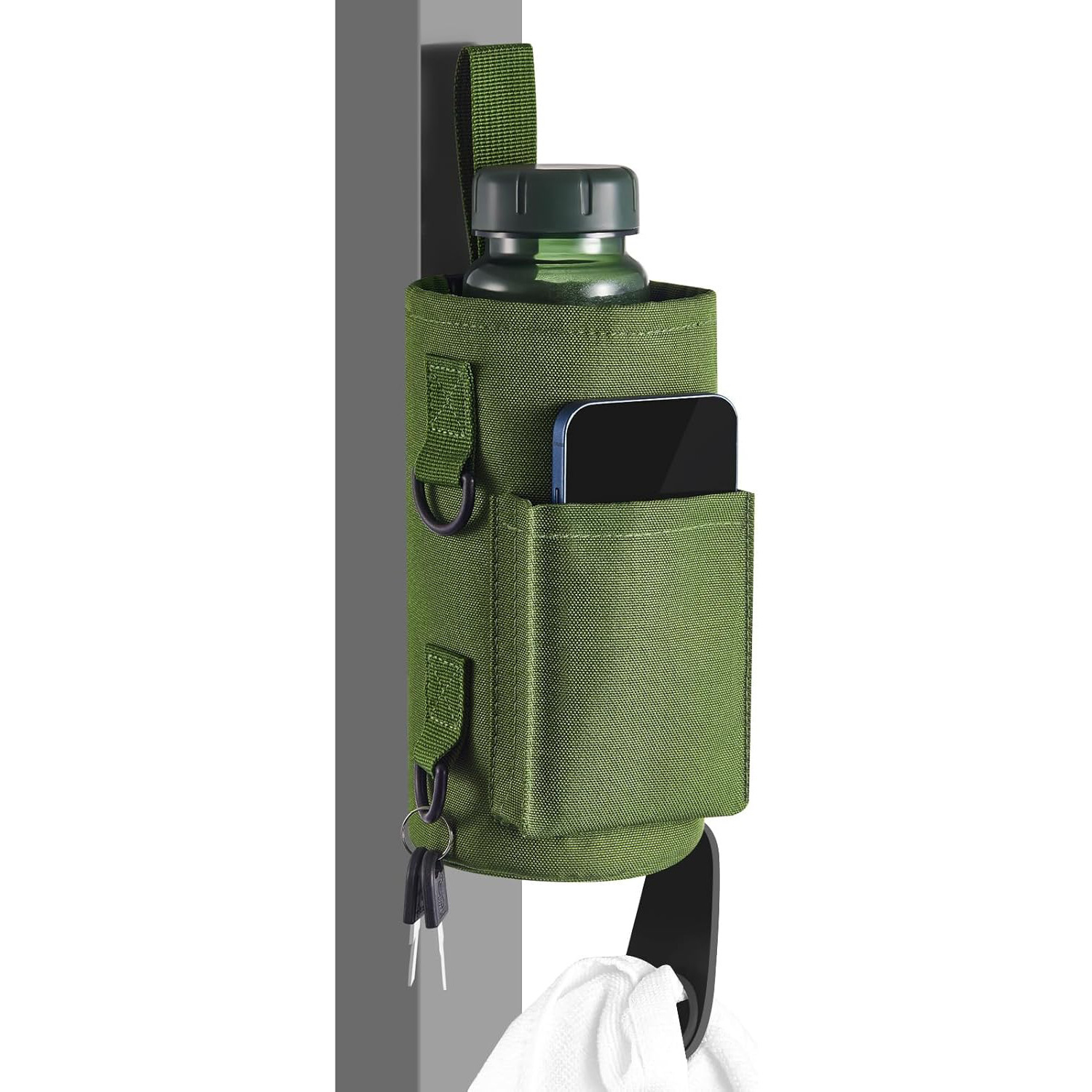 Bolsa de hervidor de agua de absorción magnética de gran capacidad deportiva fitness imán cubierta de taza transfronteriza multifuncional portátil impermeable mochila transfronteriza