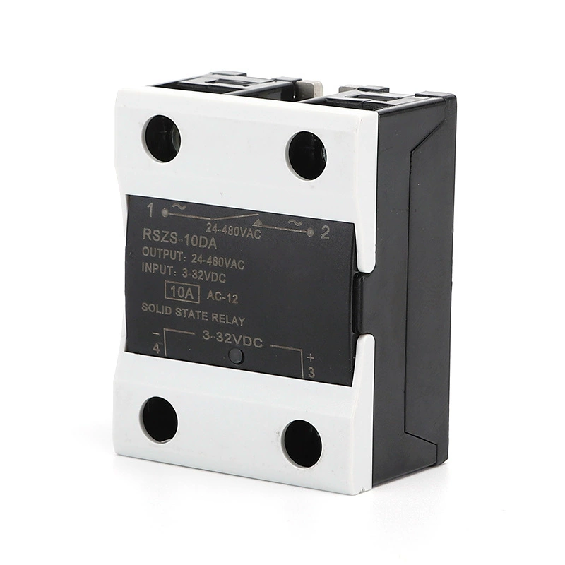 Single -phase solid -state relay RSZS -DA10DA -120DA DCC AC solid module seal shell