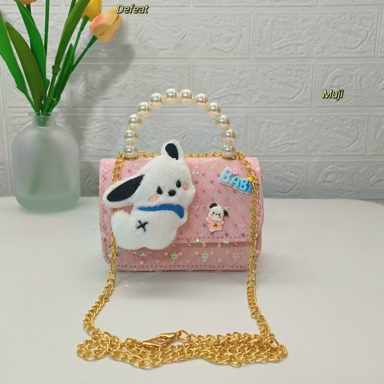 Bolsos de perlas Capibara bolsos de dibujos animados bolsos de niños pequeños bolsos de cambio de chicas bolsos de accesorios bolsos de mochilas bolsos pequeños