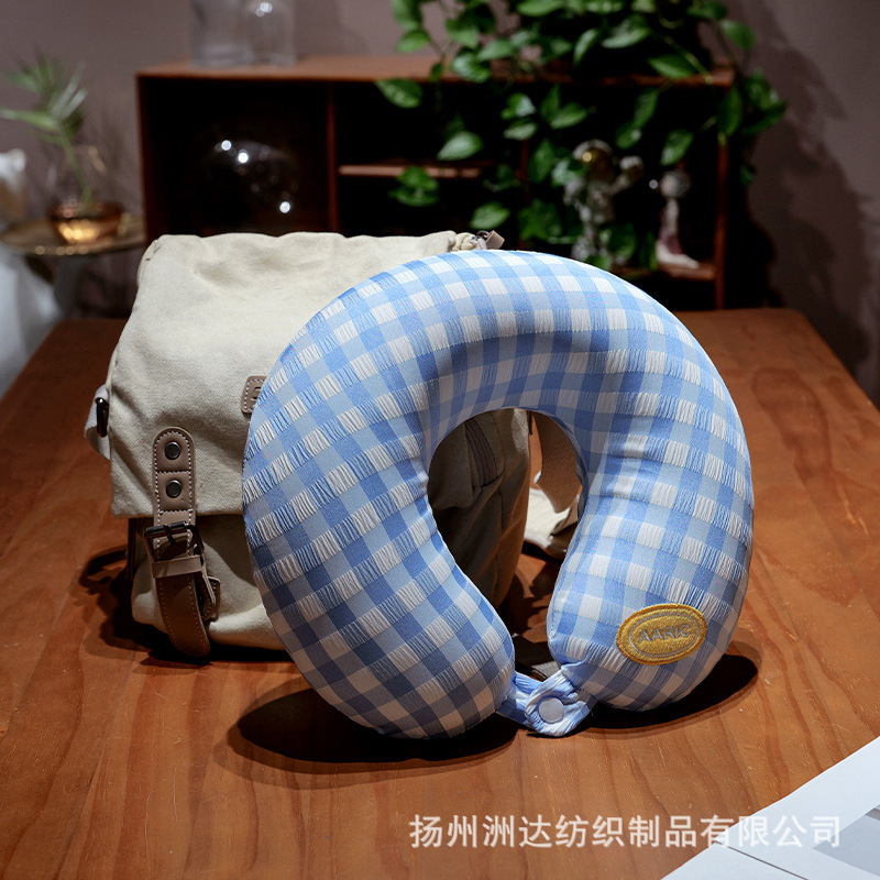 Fábrica directa almohada en forma de U cuello almohada de algodón de memoria viaje almohada de oficina para dormir almohada de regales para chicas